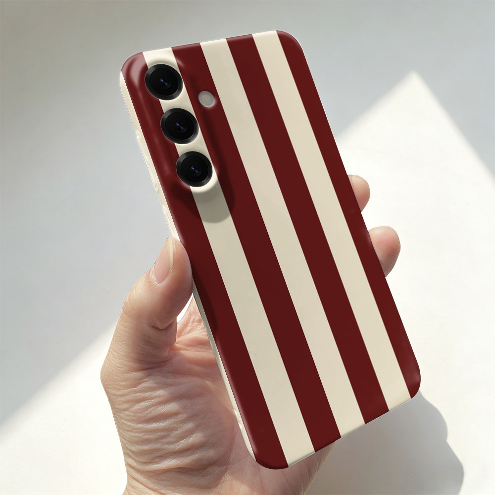 Phone Cases For Samsung A14 - Coque rigide en PC à rayures