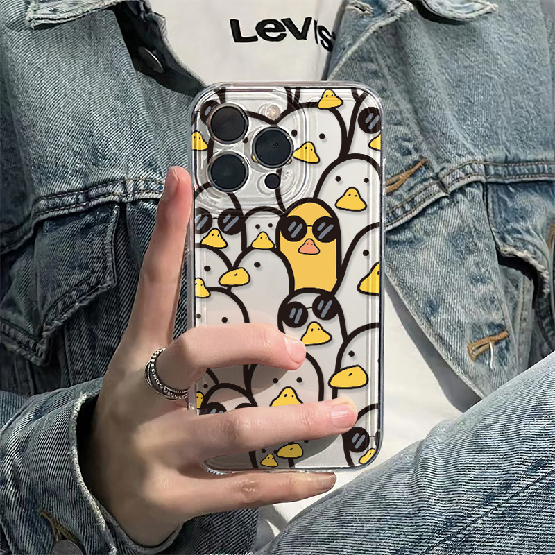 Phone Cases Xs - Étui canard de dessin animé mignon