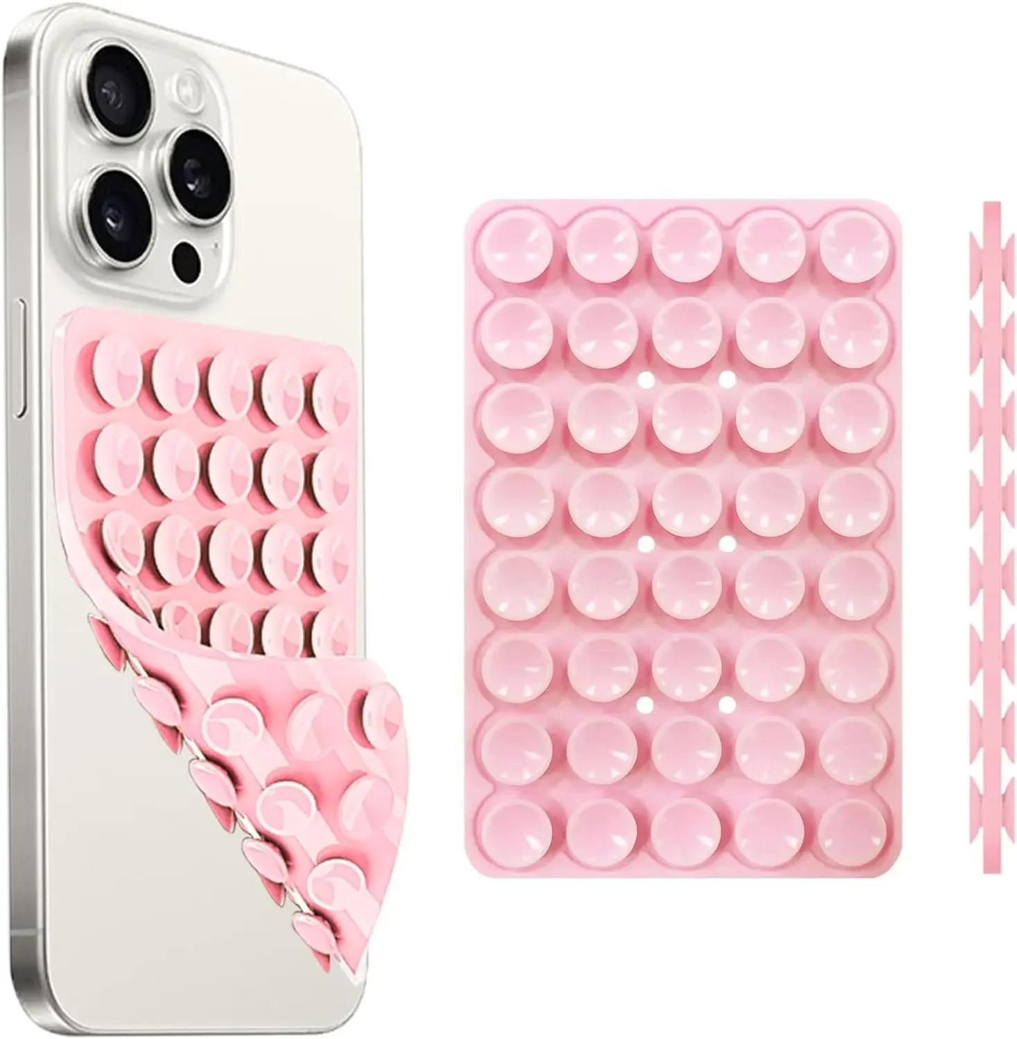 Phone Cases Rubber - Support de téléphone à ventouse Double