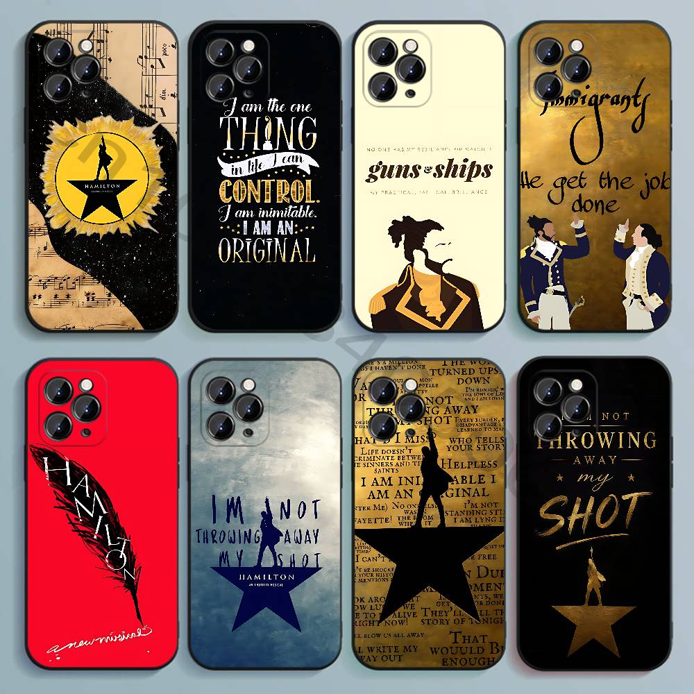 Phone Cases Hamilton - Coque de téléphone en silicone souple