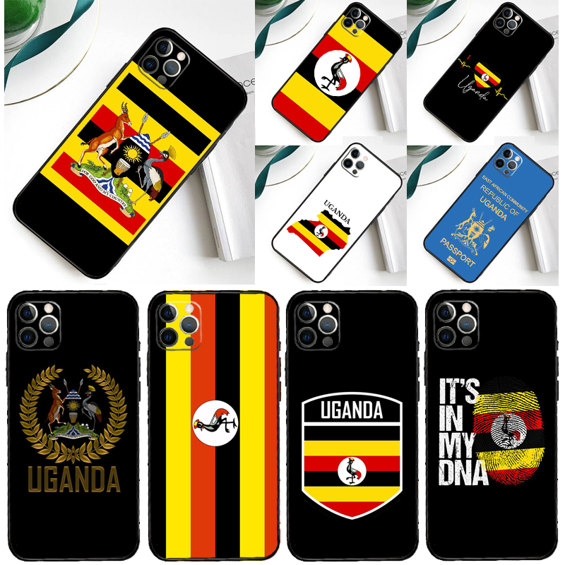 Phone Cases Uganda - Coque de téléphone drapeau d'ouganda, étui