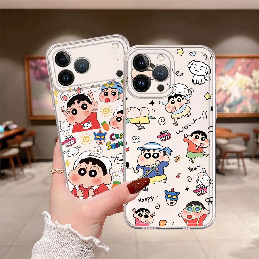 Phone Cases Xs - Coque souple Cra-yons Shin-chans pour iPhone