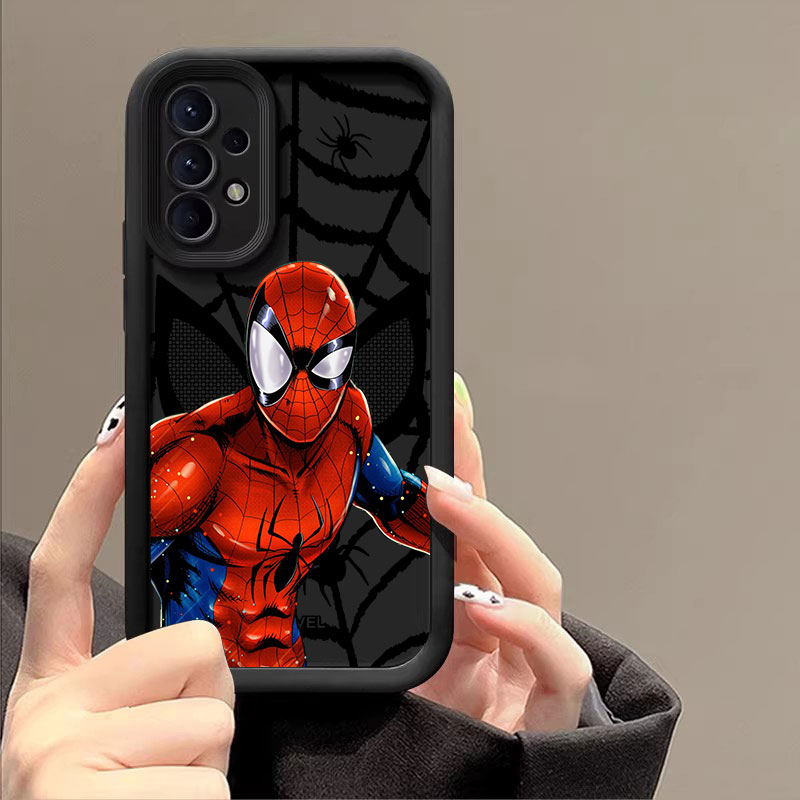Phone Cases For Samsung A14 - Coque en silicone souple Marvel Spiderman
