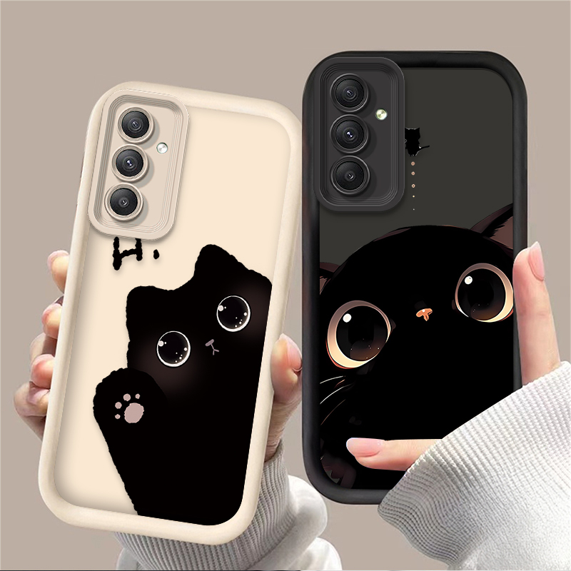 Phone Cases For Samsung A14 - Jolie coque de téléphone chat aux