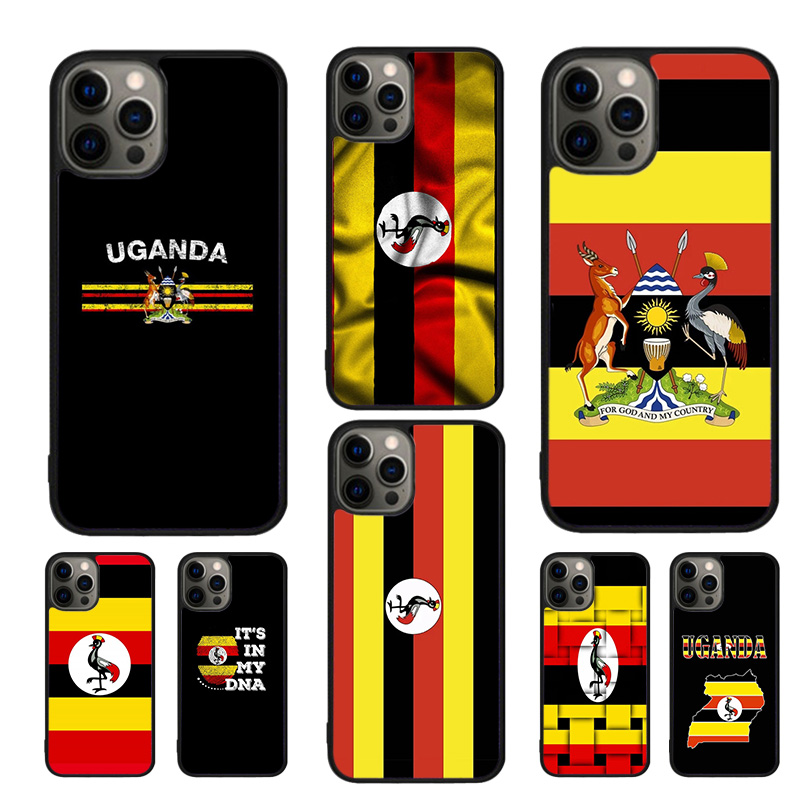 Phone Cases Uganda - Coque de téléphone avec armoiries drapeau