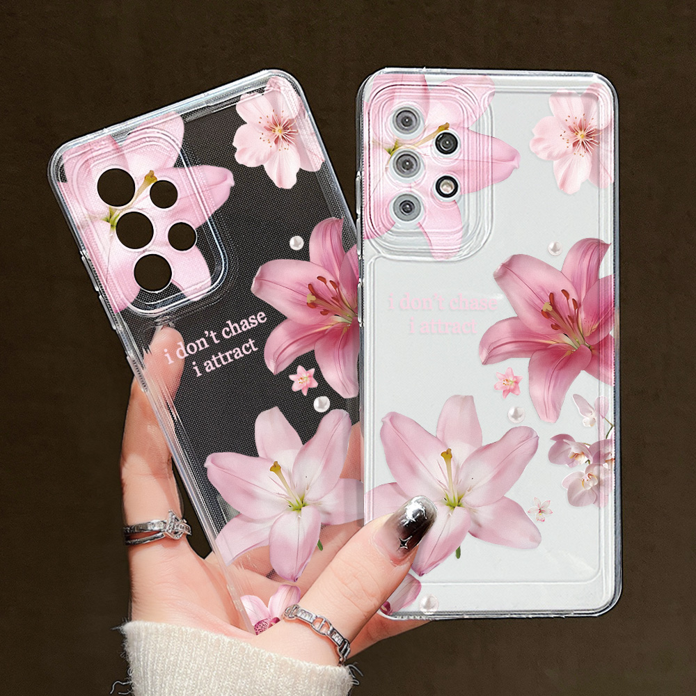 Phone Cases For Samsung A14 - Coque souple et transparente pour Samsung