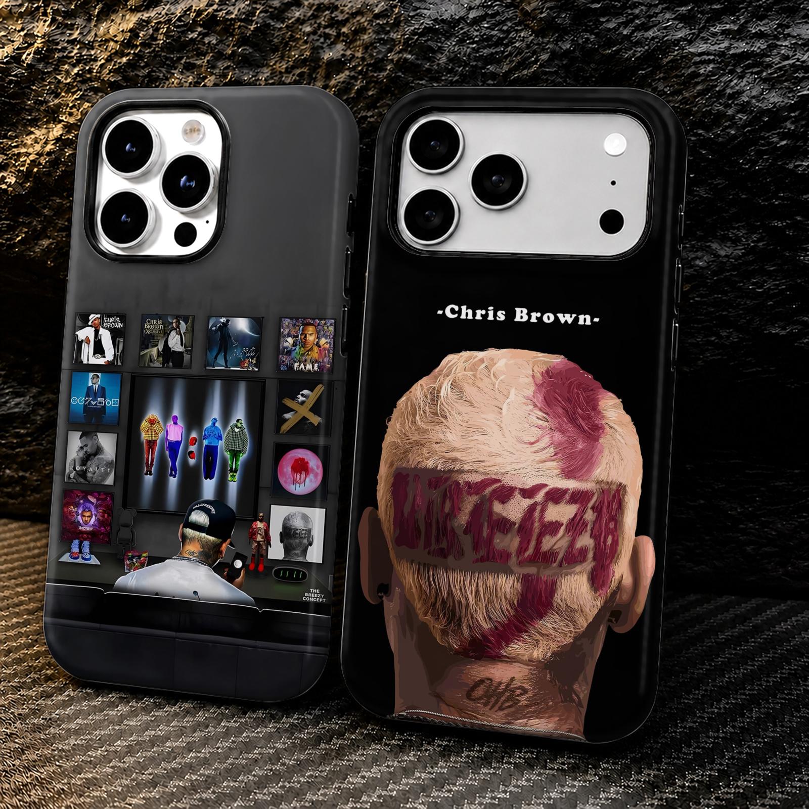Phone Cases For Iphone 15 - Coque de téléphone Rap C-Chris B-Brown