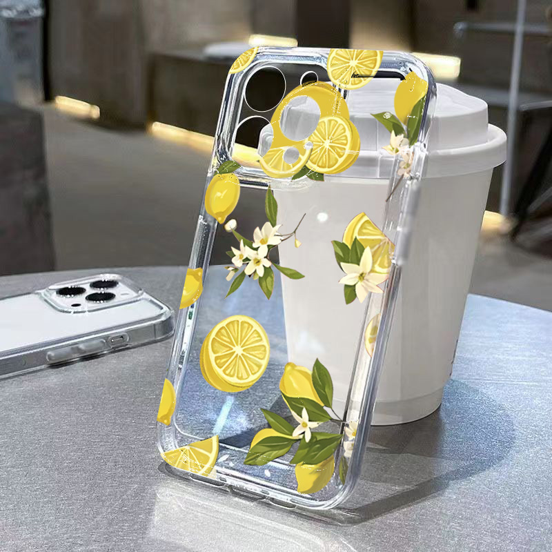 Phone Cases Galaxy S23 - Coque de téléphone transparente, fruits d'été,