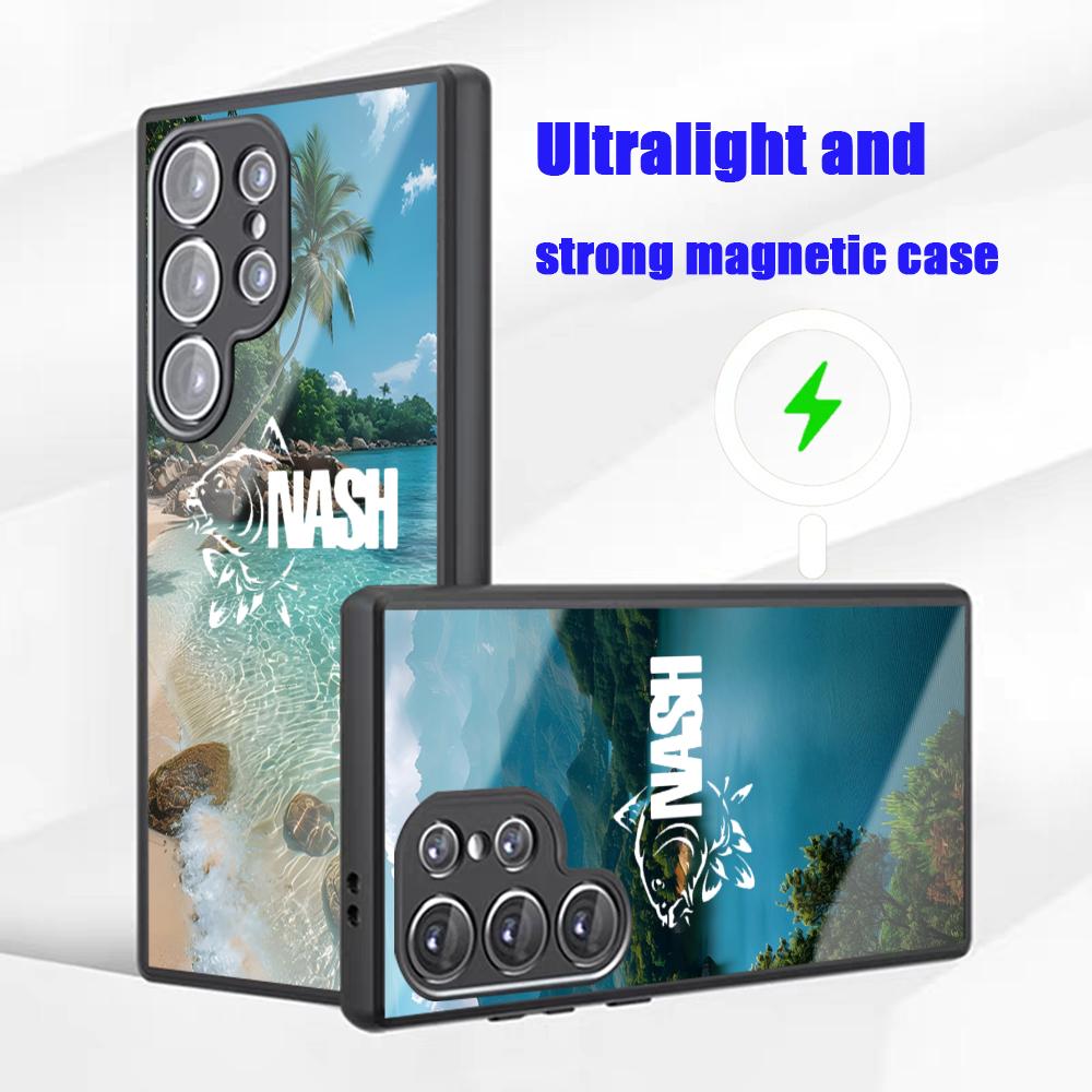 Phone Cases Brand - Étui de téléphone magnétique en verre
