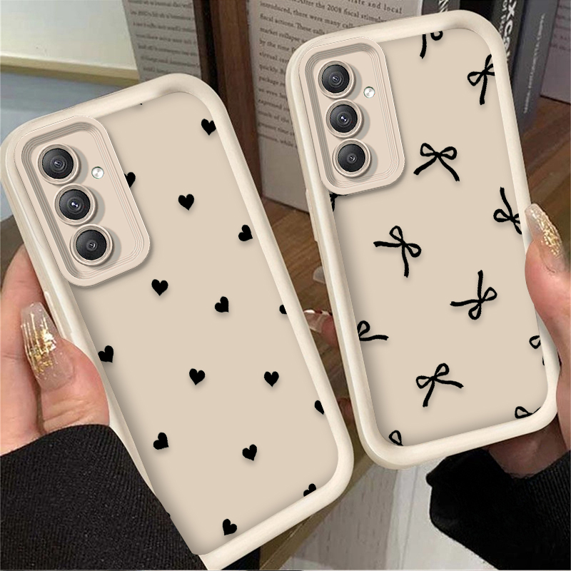Étui noir avec nœud papillon e - Phone Cases For Samsung A14 avis et prix