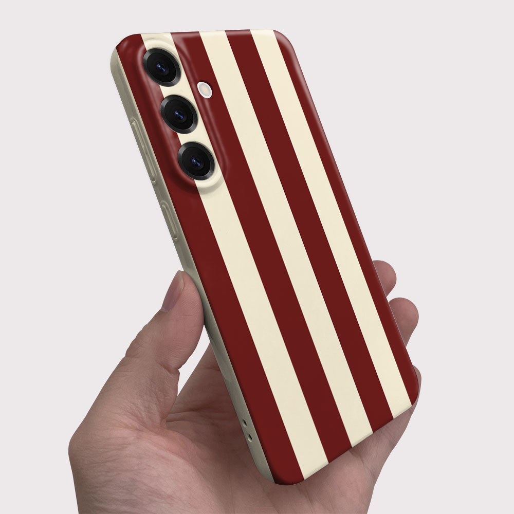 Coque rigide en PC à rayures r - Phone Cases For Samsung A14 avis et prix