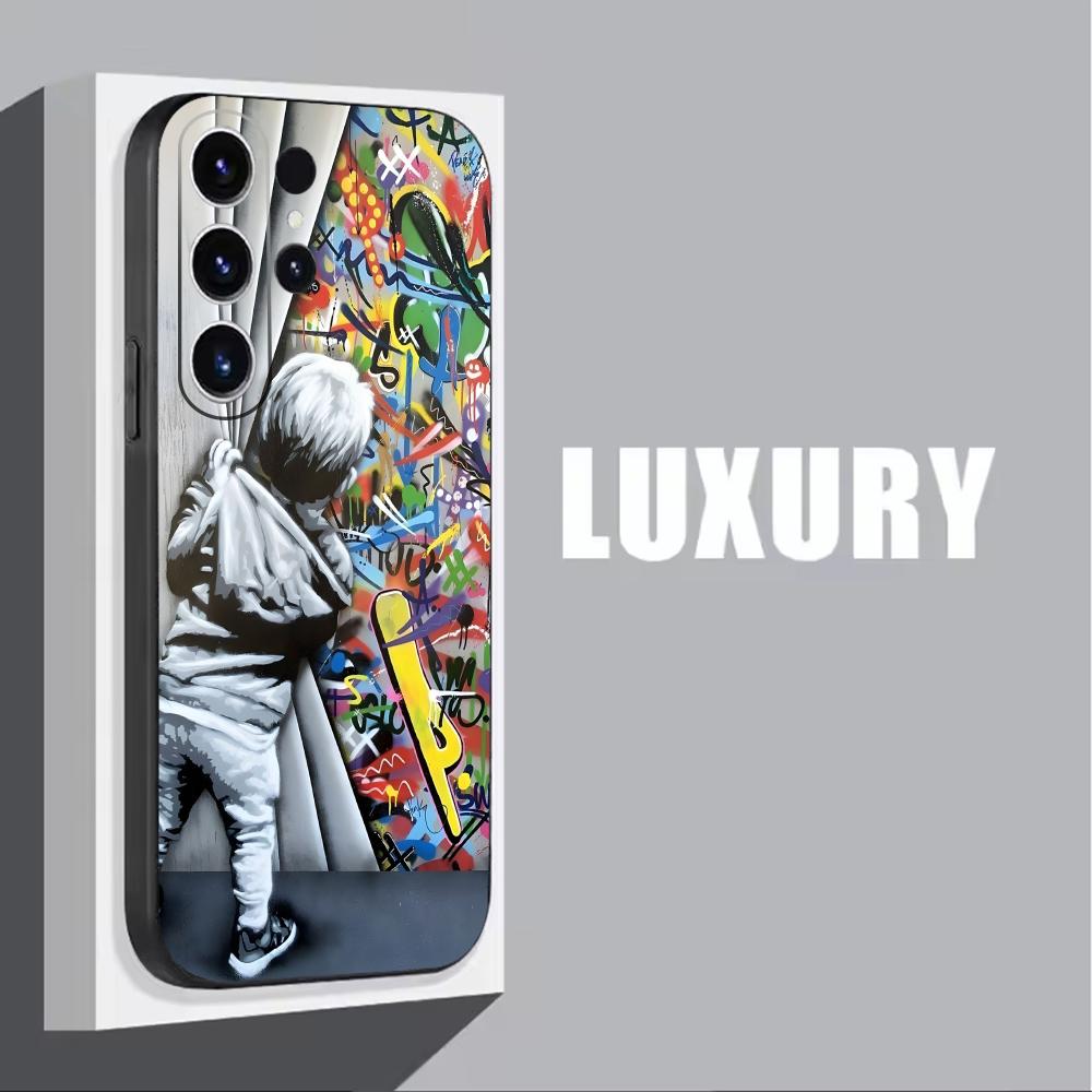 Banksy Graffiti Art coque de t - Phone Cases Galaxy S23 avis et prix