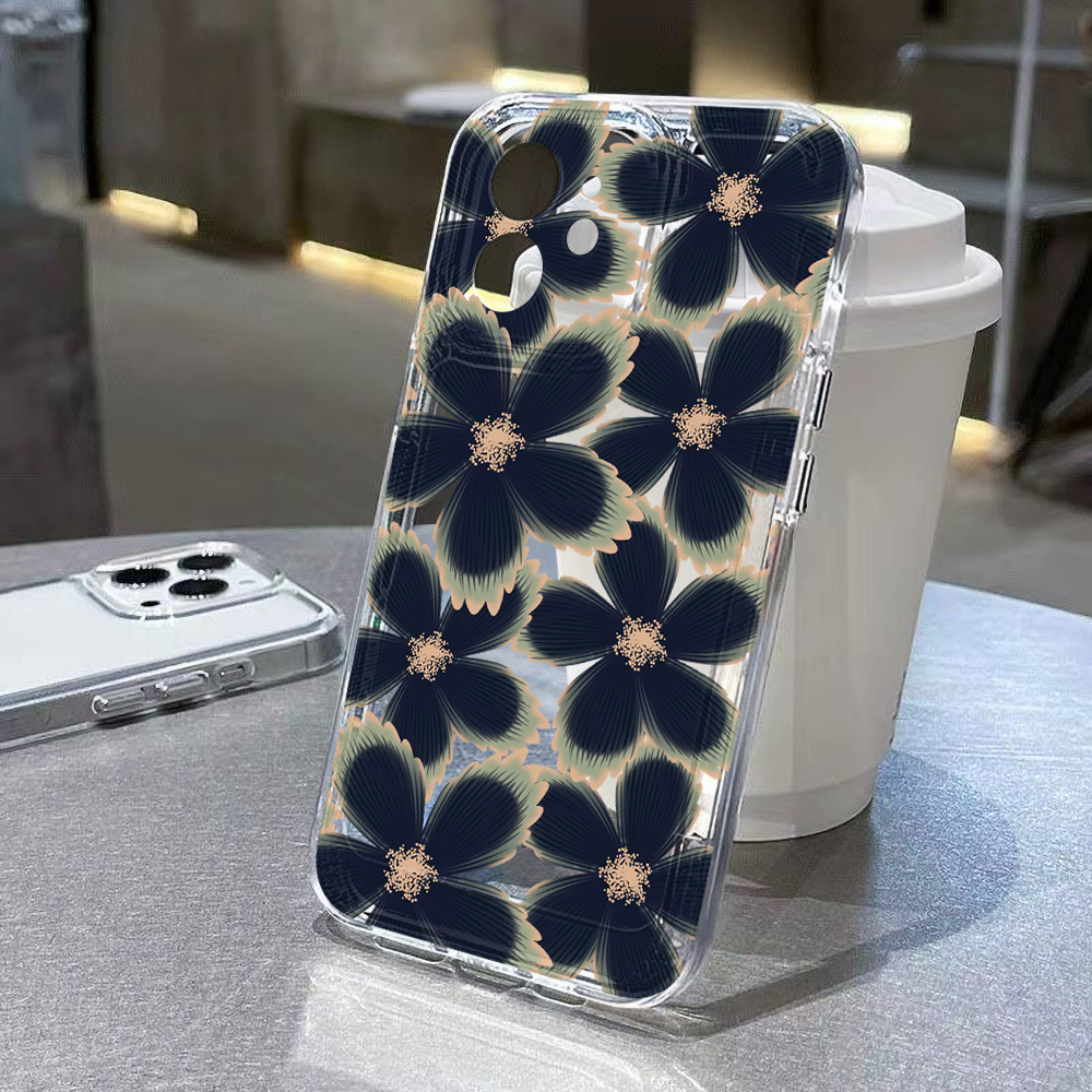 Étui transparent de luxe rétro - Phone Cases For Samsung A14 avis et prix