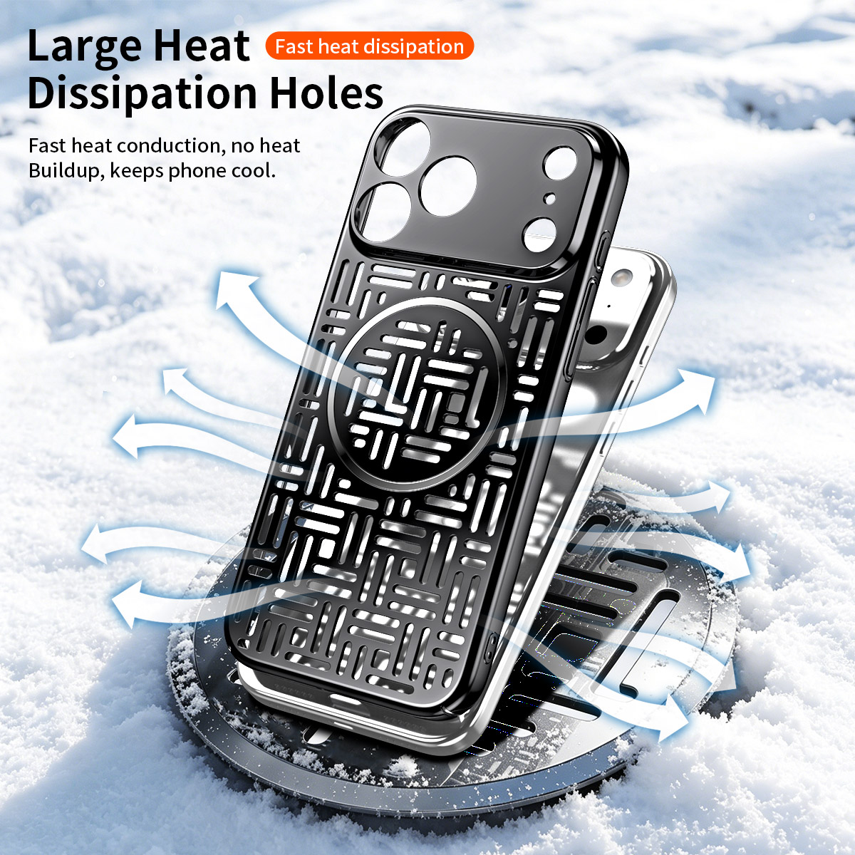 Coque pour iPhone 17 Pro Max,  - Heat Dissipation Case avis et prix