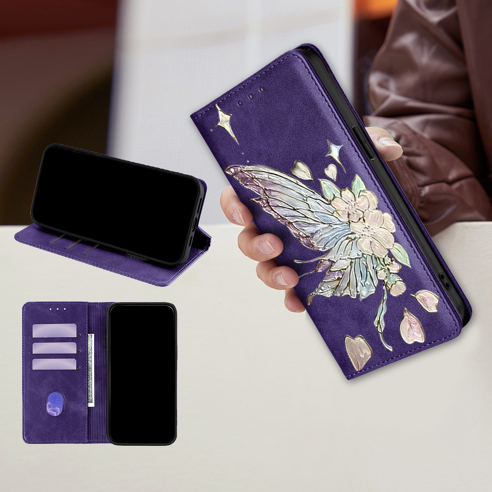 Étui portefeuille en cuir magn - Phone Cases Galaxy S23 avis et prix